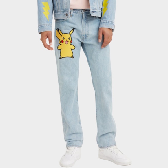 NWOT Levi’s x Pokémon 551 Z Straight - Picture 1 of 16